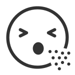 Expectorate SVG Icon